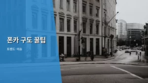 쉽게 따라 하는 폰카 구도 꿀팁으로 인생샷 건지는 법